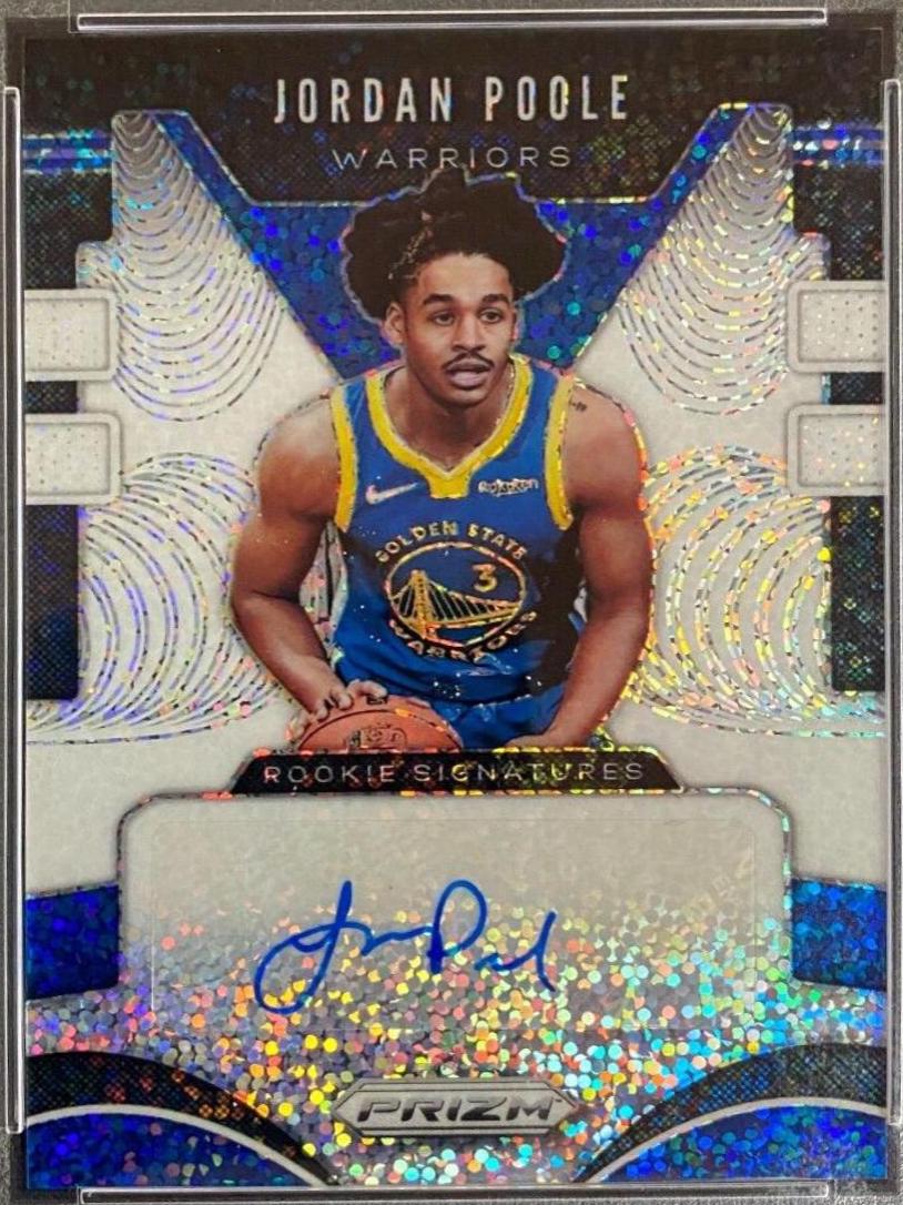 Jordan Poole [White Sparkle 1/1] #JPL