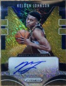 Keldon Johnson [Gold Prizm] #KJN