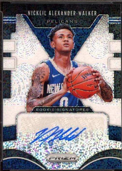 Nickeil Alexander Walker [White Sparkle 1/1] #NAW