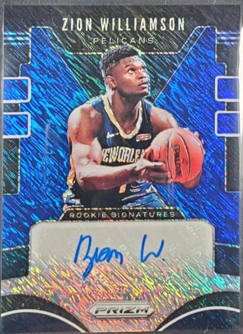 Zion Williamson [Blue Shimmer] #ZWL