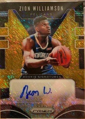 Zion Williamson [Gold Shimmer] #ZWL