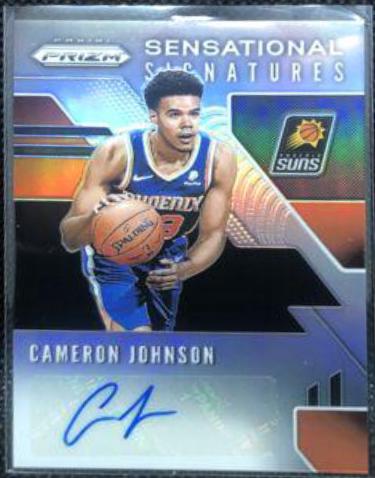 Cameron Johnson [Silver Prizm] #SS-CJN
