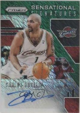 Carlos Boozer Green Shimmer #SS-CBZ