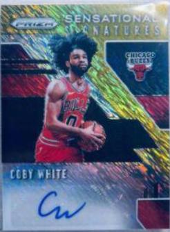 Coby White [Gold Shimmer] #SS-CBW