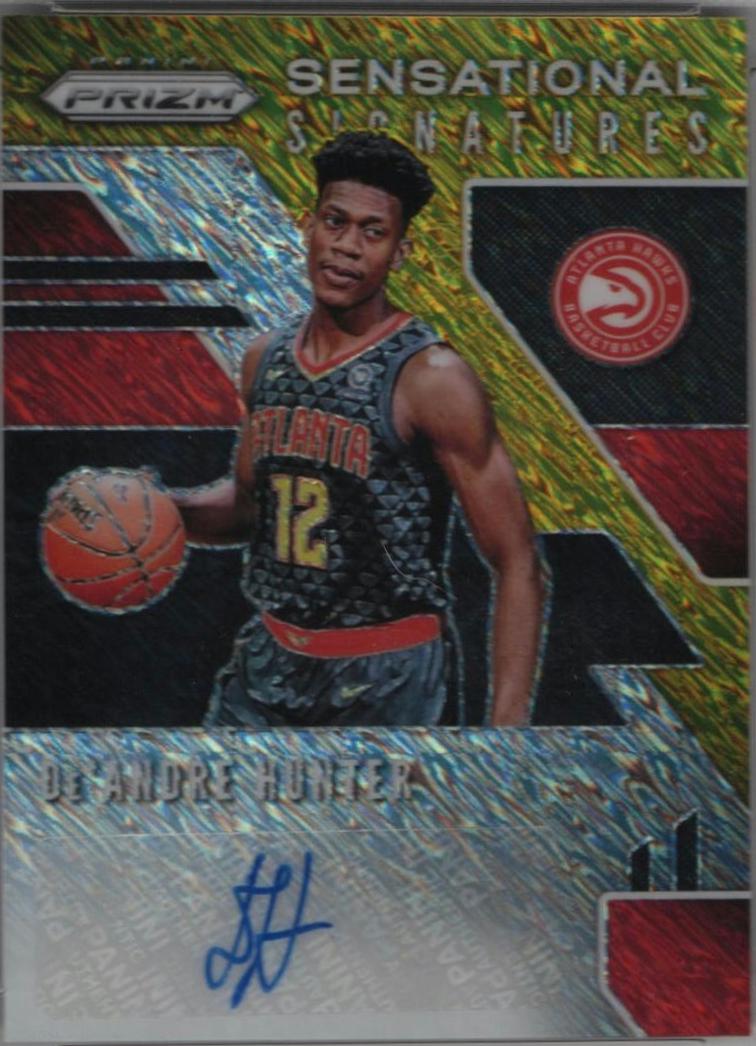 DE'Andre Hunter [Gold Shimmer] #SS-DAH
