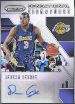 Devean George [Silver Prizm] #SS-DGR