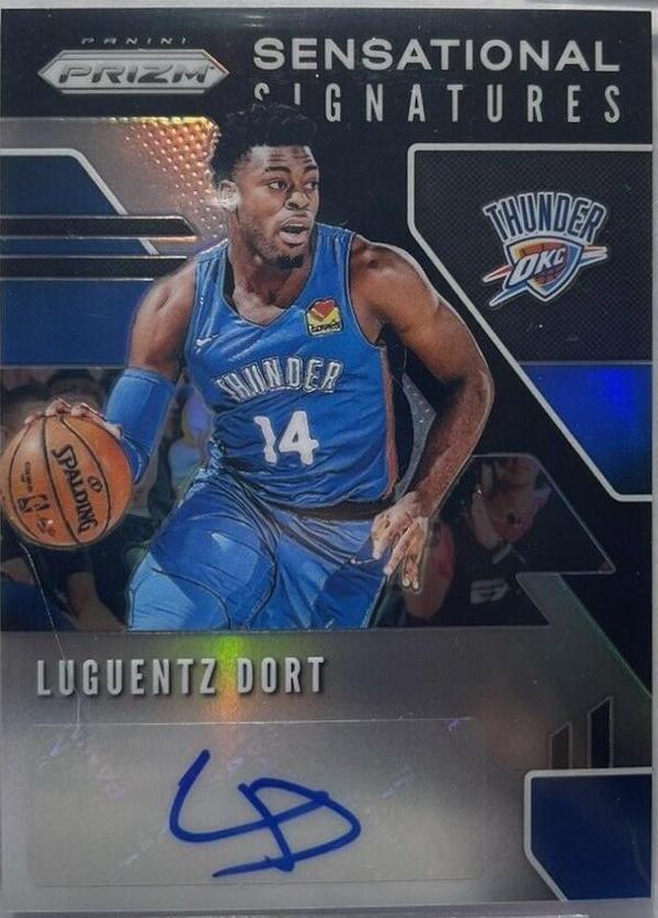 Luguentz Dort [Black Prizm] #SS-LDT