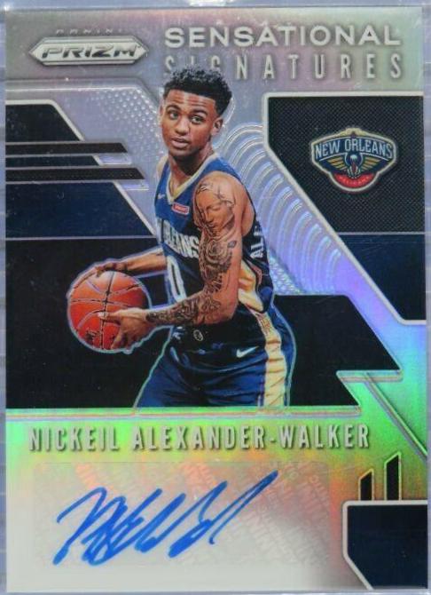 Nickeil Alexander Walker [Silver Prizm] #SS-NAW