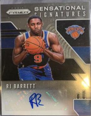 RJ Barrett [Silver Prizm] #SS-RJB