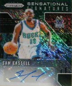 Sam Cassell Green Shimmer #SS-SCL