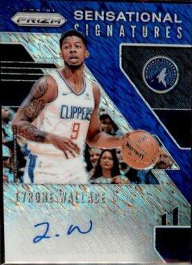 Tyrone Wallace [Blue Shimmer] #SS-TWL