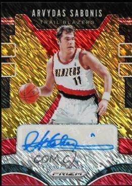 Arvydas Sabonis [Gold Shimmer] #ASB
