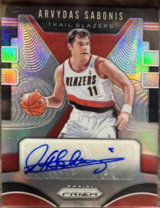Arvydas Sabonis [Silver Prizm] #ASB