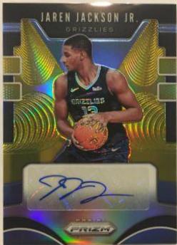 Jaren Jackson Jr. [Gold Prizm] #JJJ