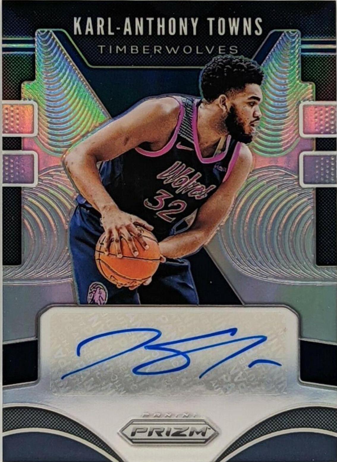 Karl Anthony Towns [Silver Prizm] #KAT
