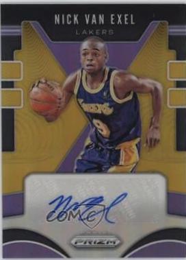 Nick Van Exel [Gold Prizm] #NVE