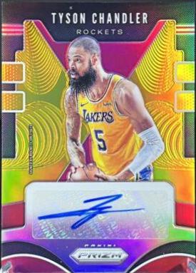Tyson Chandler [Gold Prizm] #TCH