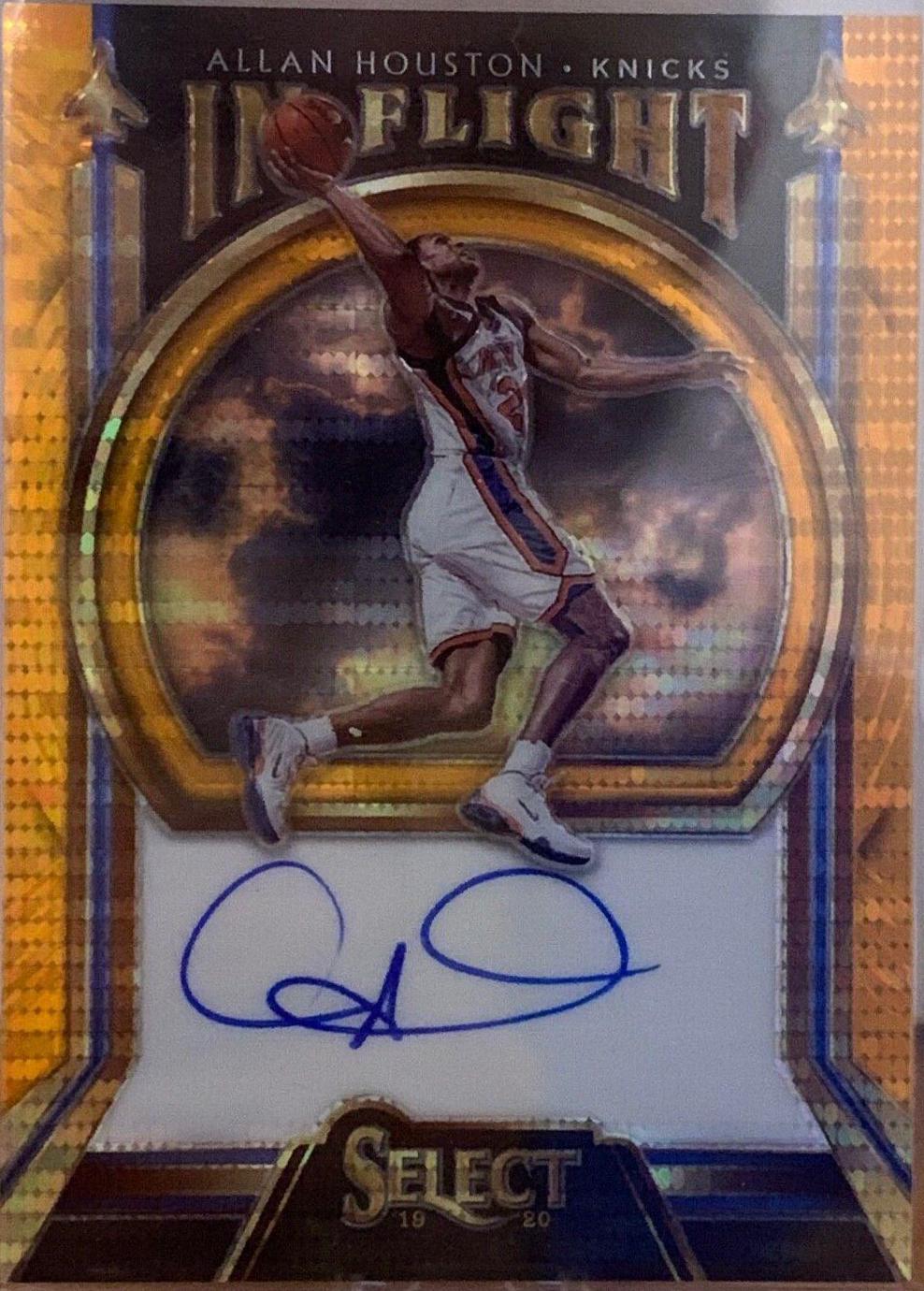 Allan Houston [Neon Orange Pulsar Prizm] #IF-AHS