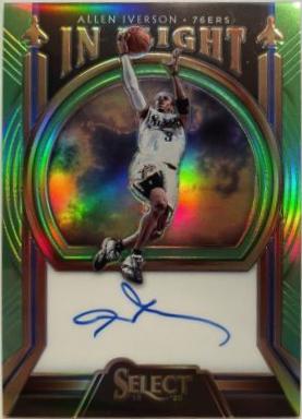Allen Iverson [Neon Green Prizm] #IF-AIV