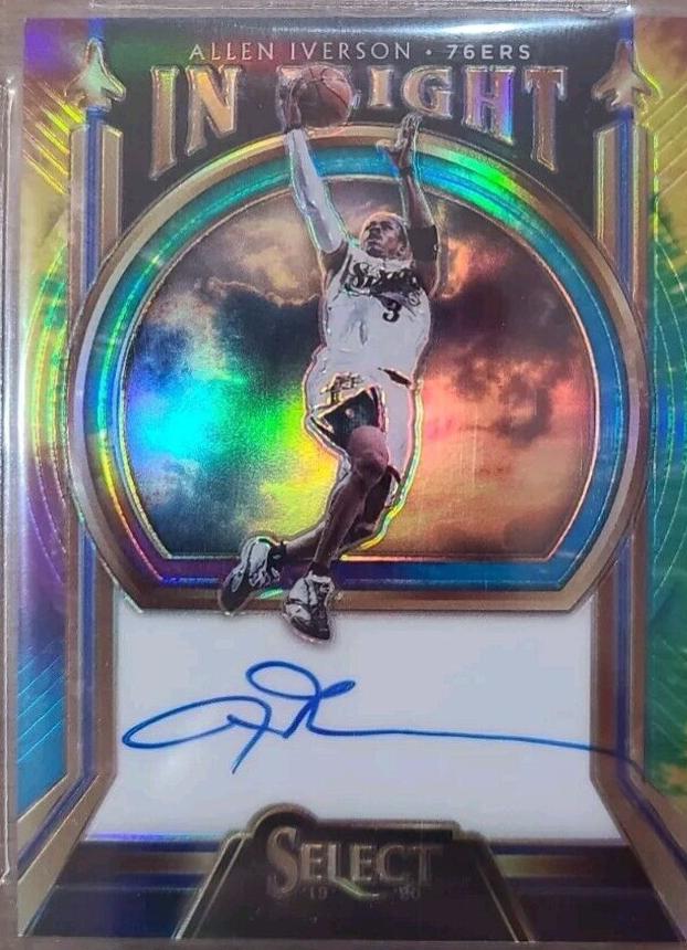 Allen Iverson [Tie Dye Prizm] #IF-AIV