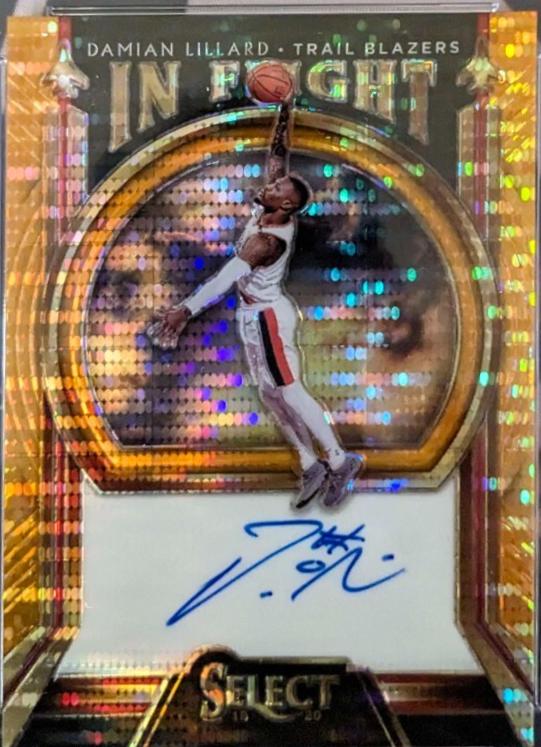 Damian Lillard [Neon Orange Pulsar Prizm] #IF-DLD