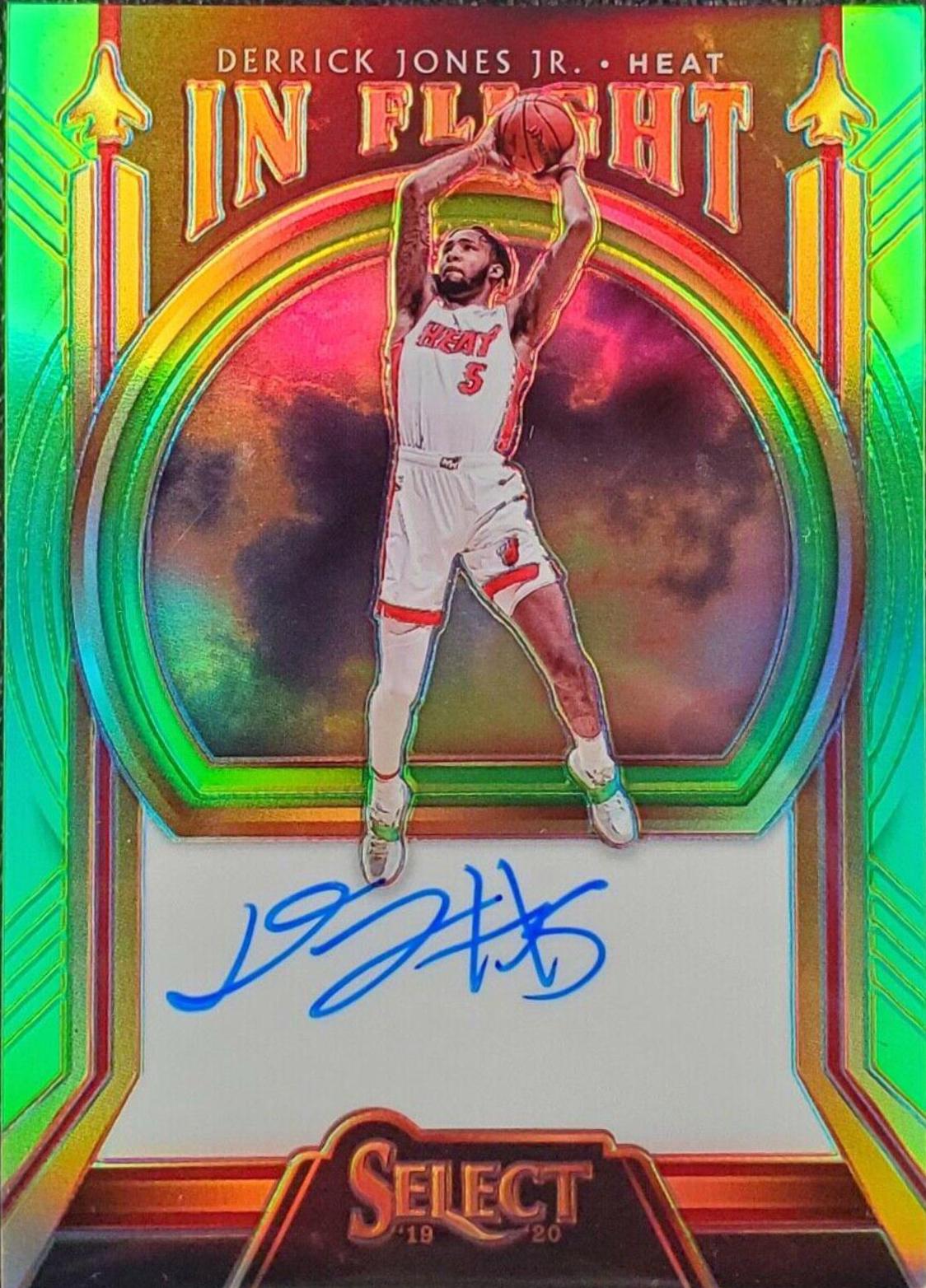 Derrick Jones Jr. [Neon Green Prizm] #IF-DJJ
