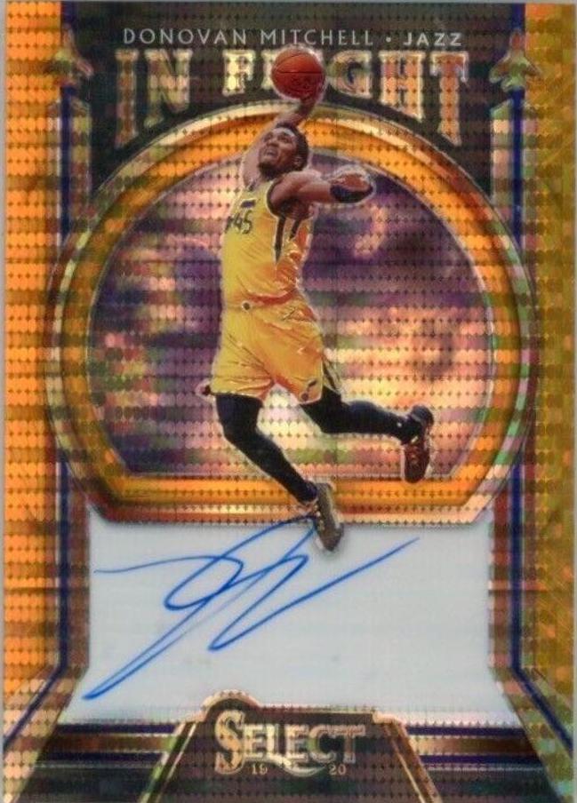 Donovan Mitchell [Neon Orange Pulsar Prizm] #IF-DML