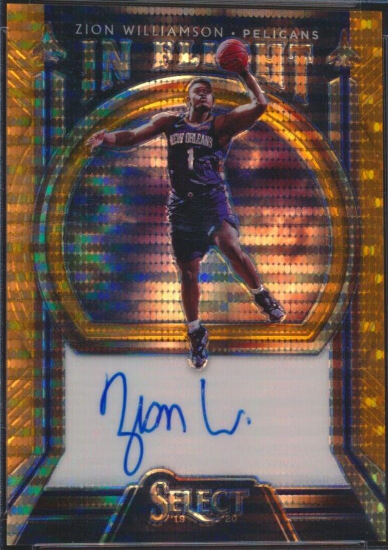 Zion Williamson [Neon Orange Pulsar Prizm] #IF-ZWL