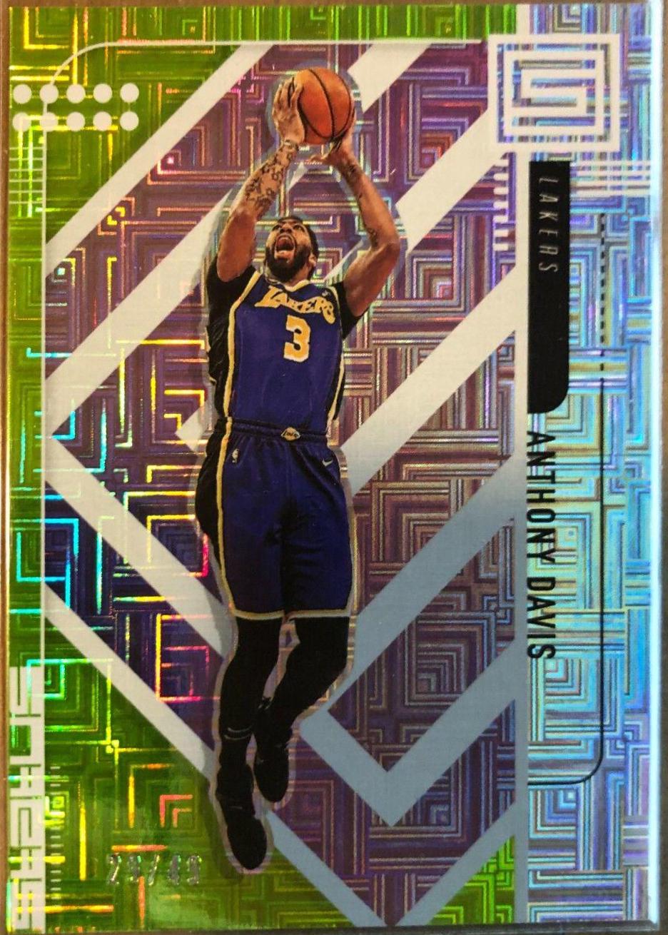 Anthony Davis [Green Escher Squares] #195