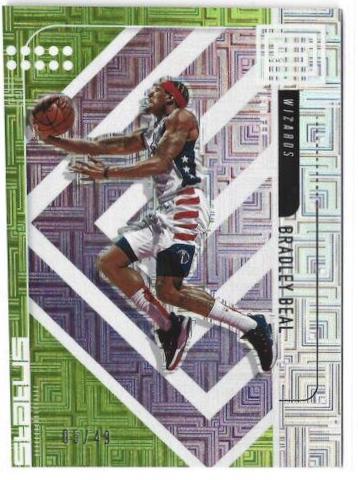 Bradley Beal [Green Escher Squares] #42
