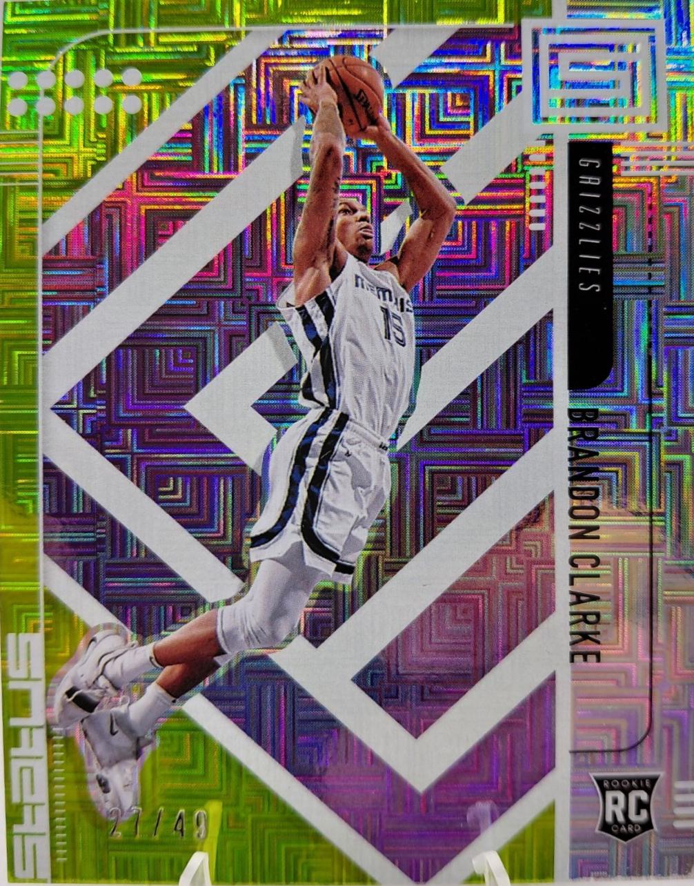Brandon Clarke [Green Escher Squares] #125