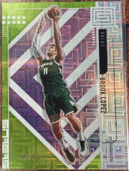 Brook Lopez [Green Escher Squares] #14