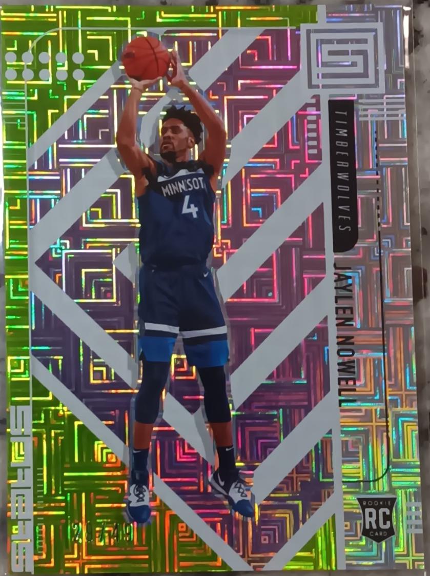 Jaylen Nowell [Green Escher Squares] #49