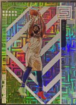 Joel Embiid [Green Escher Squares] #90