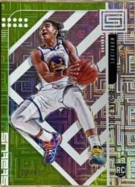 Jordan Poole [Green Escher Squares] #1
