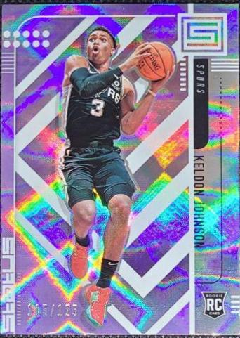 Keldon Johnson [White Diamonds] #131