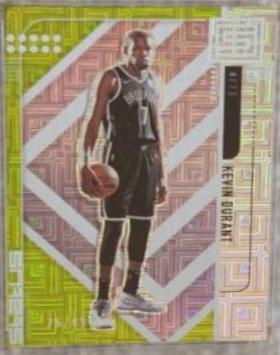 Kevin Durant [Green Escher Squares] #165