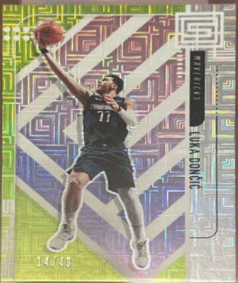 Luka Doncic [Green Escher Squares] #141