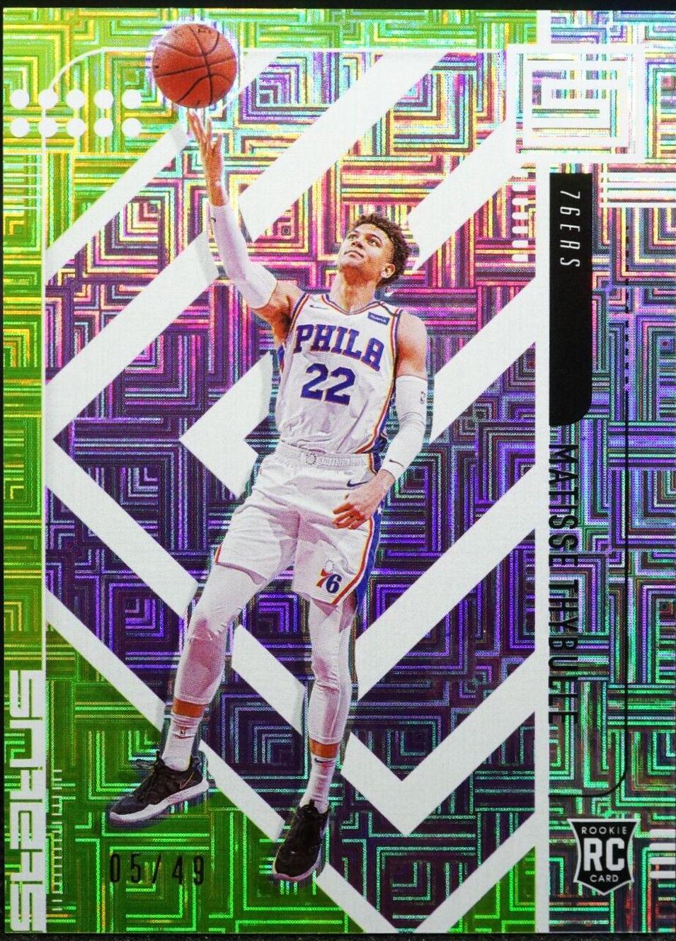 Matisse Thybulle [Green Escher Squares] #52