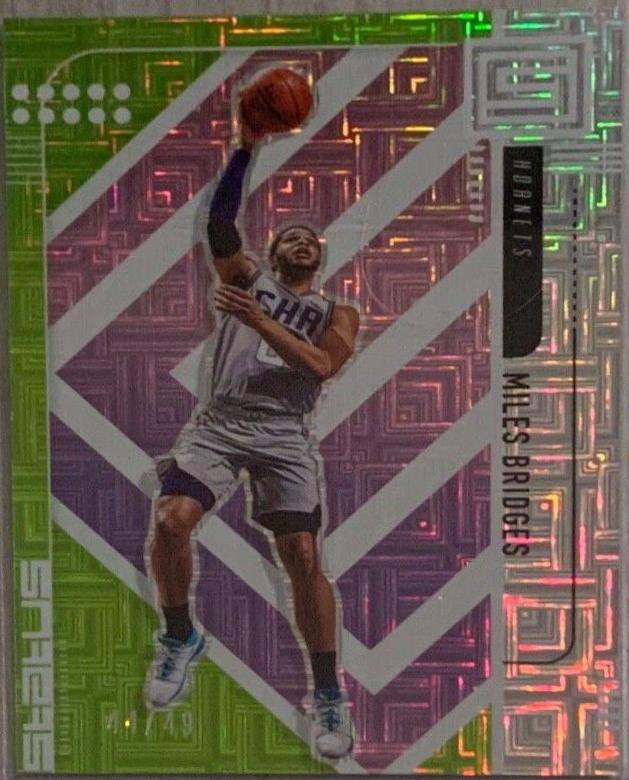 Miles Bridges [Green Escher Squares] #13