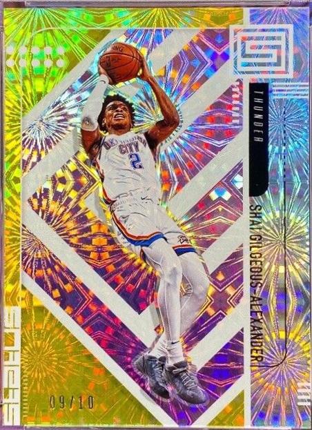 Shai Gilgeous Alexander [Gold Fireworks] #101