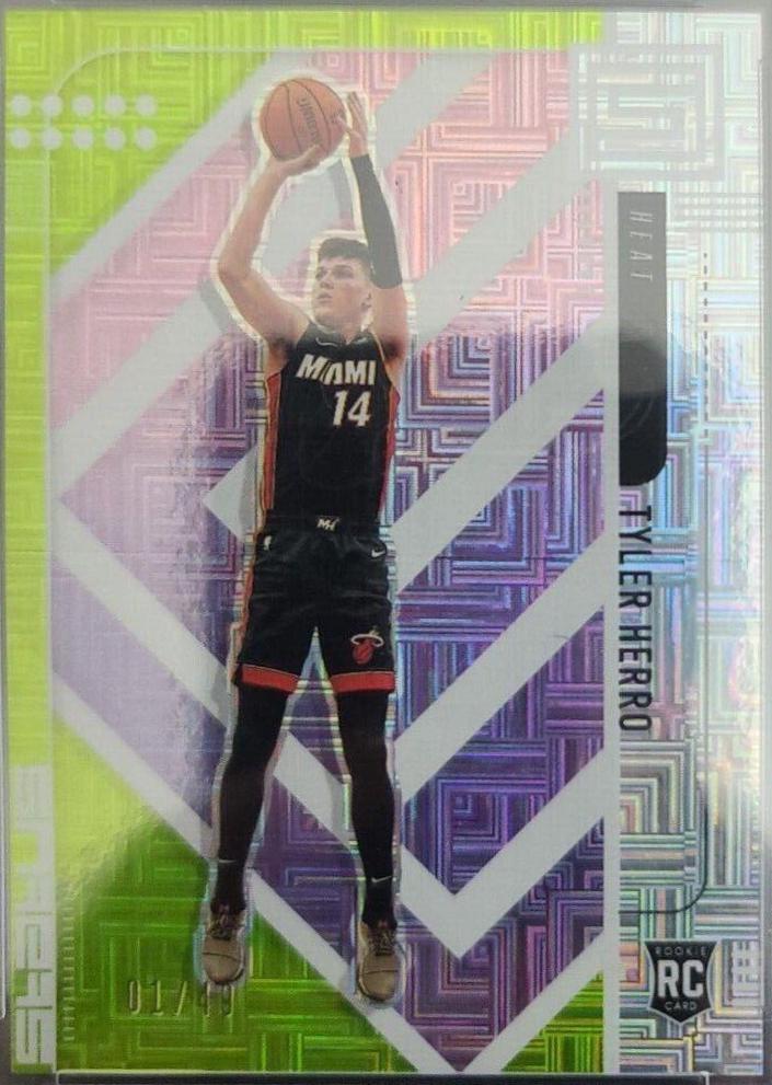 Tyler Herro [Green Escher Squares] #138