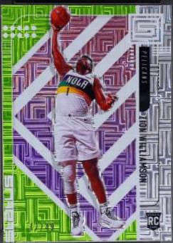 Zion Williamson [Green Escher Squares] #67