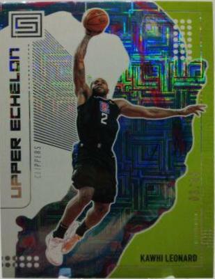 Kawhi Leonard [Green Escher Squares] #2
