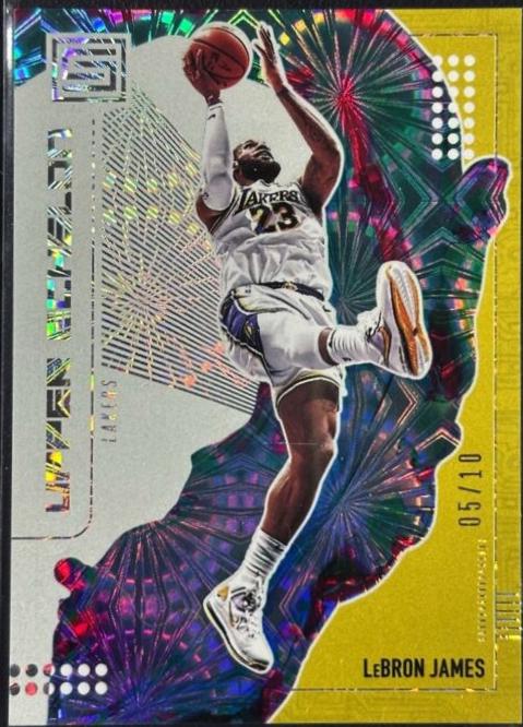 LeBron James [Gold Fireworks] #6