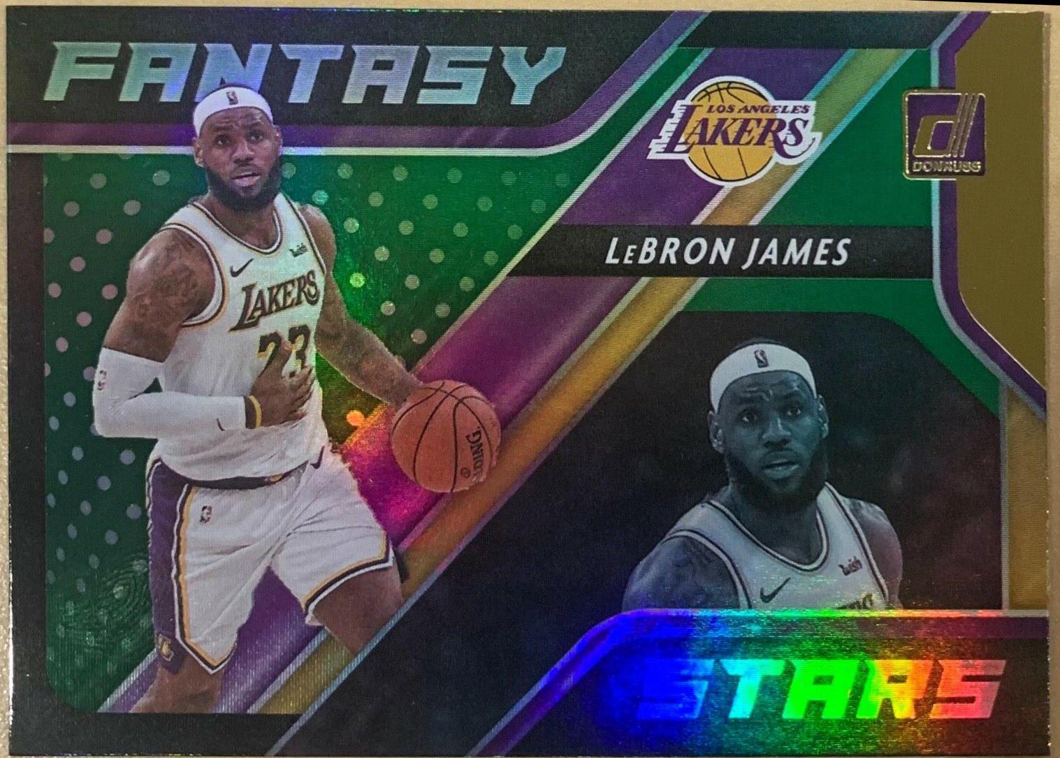 LeBron James [Green Flood] #1