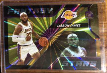 LeBron James [Yellow Laser] #1