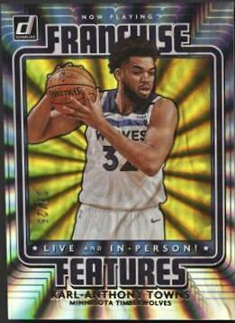 Karl-Anthony Towns [Yellow Laser] #18