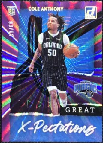 Cole Anthony [Purple Laser] #15