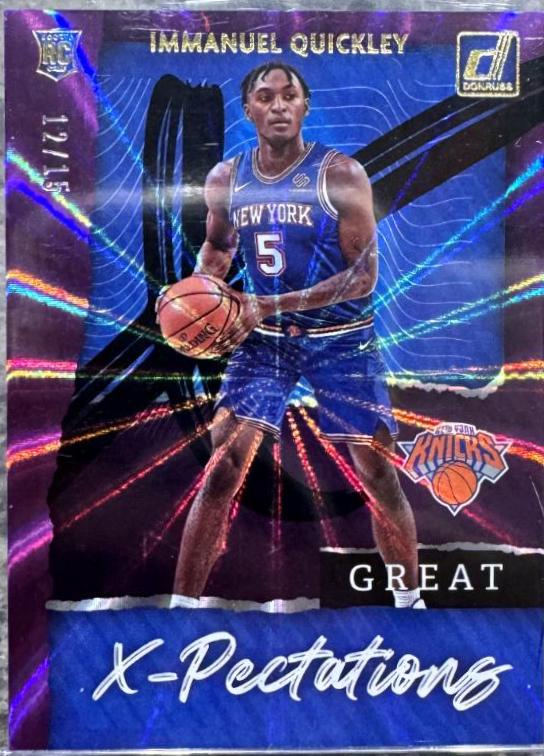 Immanuel Quickley [Purple Laser] #25